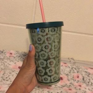 Floral Starbucks Cup